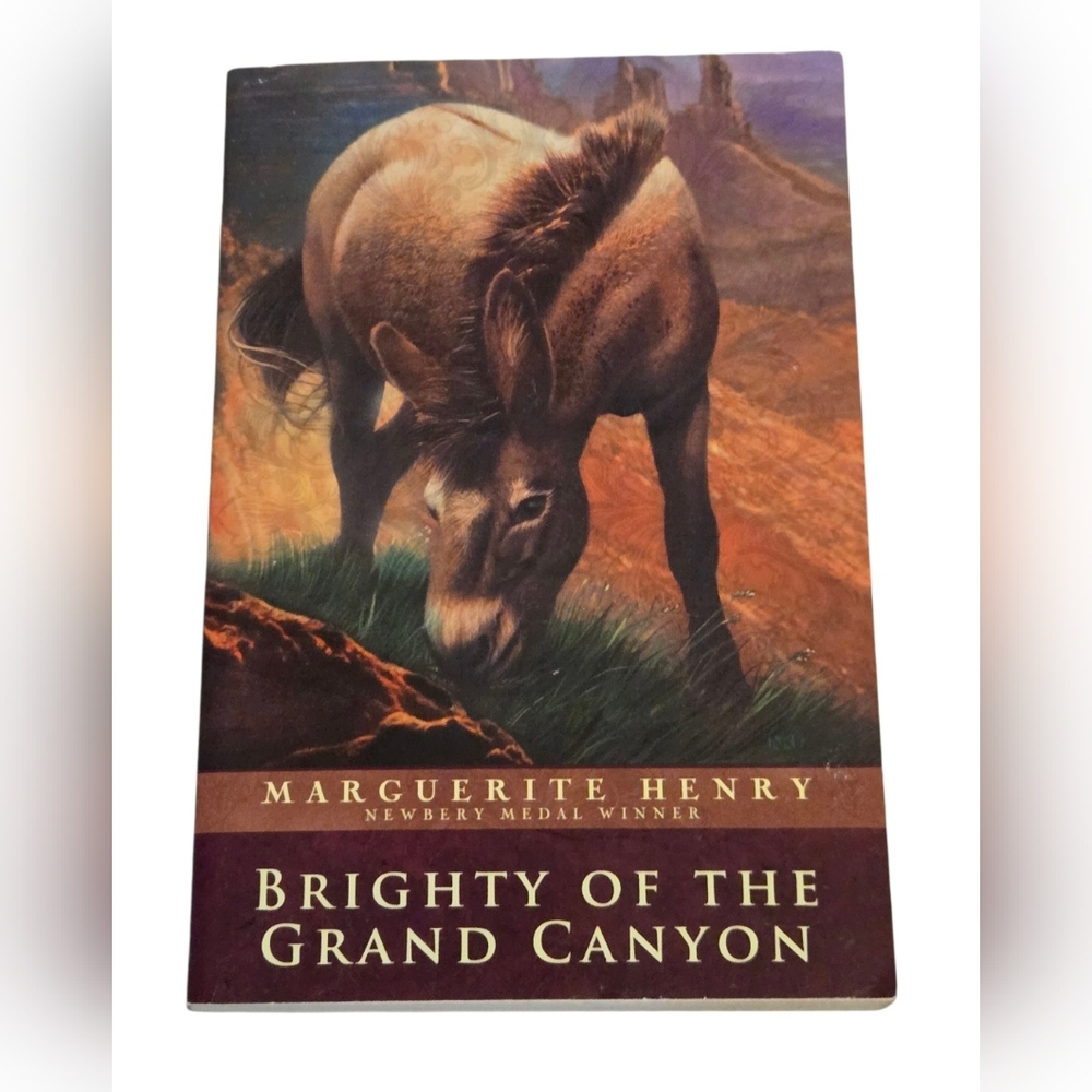 Brighty of the Grand Canyon by Marguerite Henry Horseshoe paperback 1981 NEW